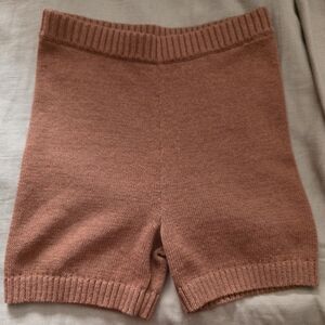 Rhythm Women's Knit Shorts in Rust